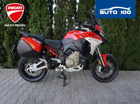 Ducati Multistrada V4 Rally Radar Red