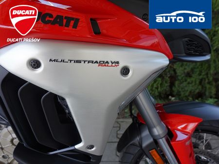 Ducati Multistrada V4 Rally Radar Red