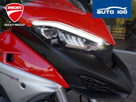 Ducati Multistrada V4 Rally Radar Red