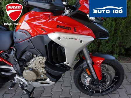 Ducati Multistrada V4 Rally Radar Red