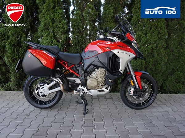 Ducati Multistrada V4 Rally Radar Red